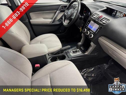Jasmine Green Metallic 2018 Subaru Forester 2.5i Premium