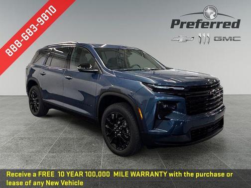 Lakeshore Blue Metallic 2026 Chevrolet Traverse LT