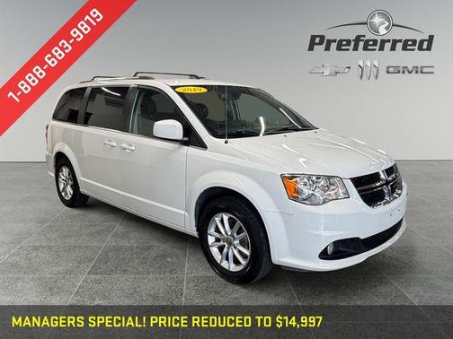 White Knuckle Clearcoat 2019 Dodge Grand Caravan SXT