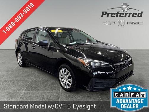 Crystal Black Silica 2020 Subaru Impreza Base