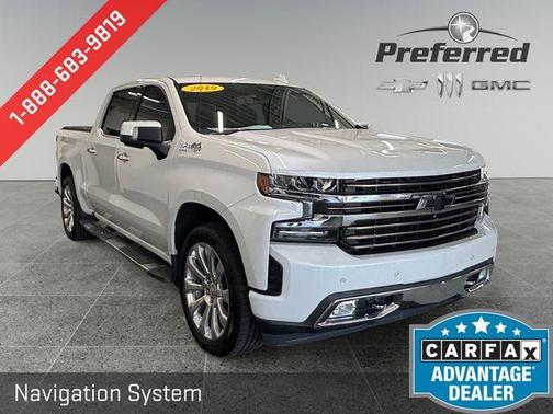 Iridescent Pearl Tricoat 2019 Chevrolet Silverado 1500 High Country