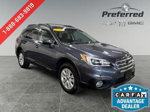 Carbide Gray Metallic 2017 Subaru Outback 2.5i Premium