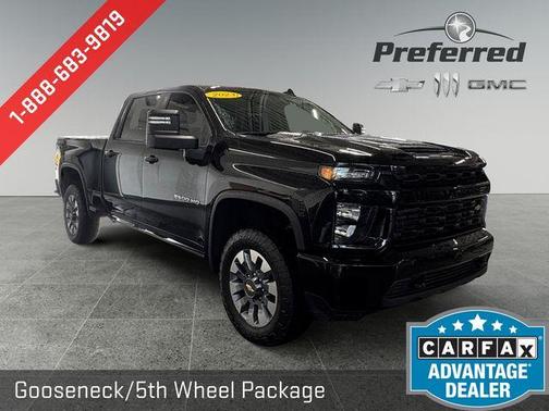 Black 2023 Chevrolet Silverado 2500 Custom
