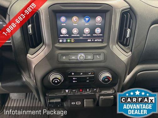 Black 2023 Chevrolet Silverado 2500 Custom