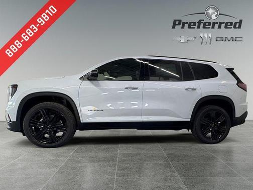 Glacier White 2026 GMC Acadia Elevation