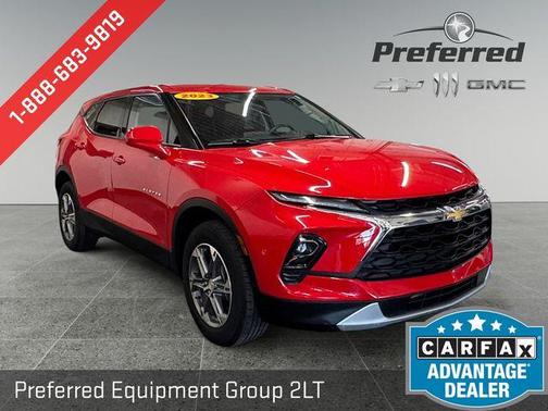 Red 2023 Chevrolet Blazer 2LT