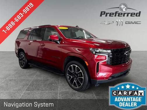 Radiant Red Tintcoat 2023 Chevrolet Suburban RST