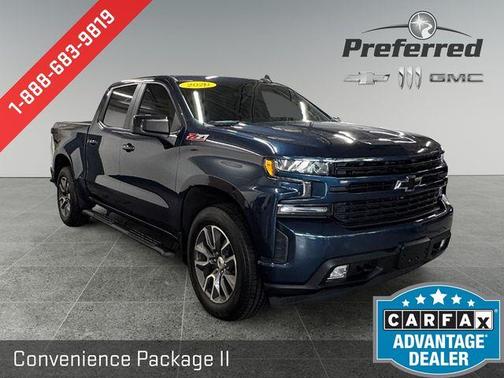 Northsky Blue Metallic 2020 Chevrolet Silverado 1500 RST