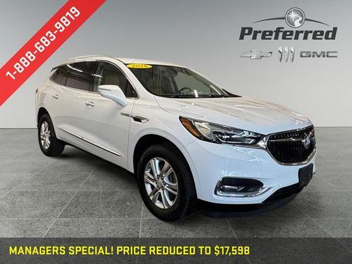 Summit White 2018 Buick Enclave Essence