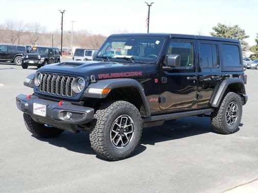 Black 2026 Jeep Wrangler Rubicon