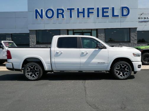 White 2026 RAM 1500 Laramie