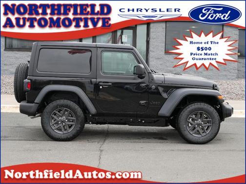 Black 2026 Jeep Wrangler Sport