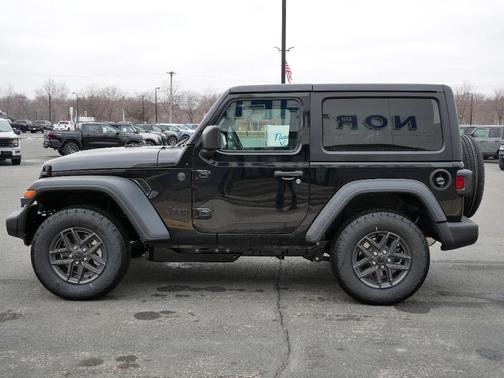 Black 2026 Jeep Wrangler Sport