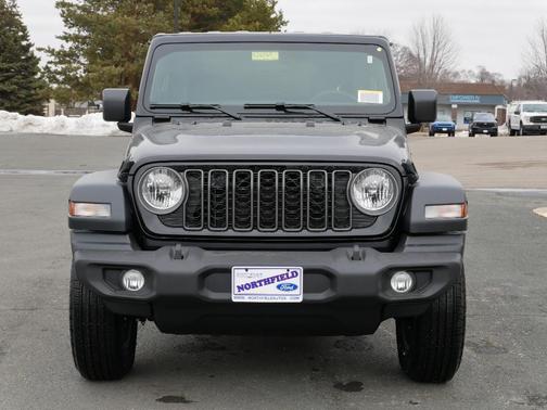 Black 2026 Jeep Wrangler Sport