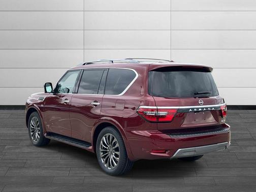 Red Pearl 2022 Nissan Armada Platinum 4WD