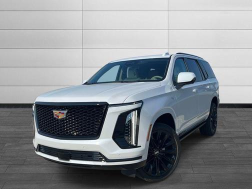Vibrant White Tricoat 2026 Cadillac Escalade Sport Platinum