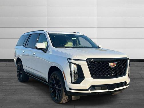 Vibrant White Tricoat 2026 Cadillac Escalade Sport Platinum