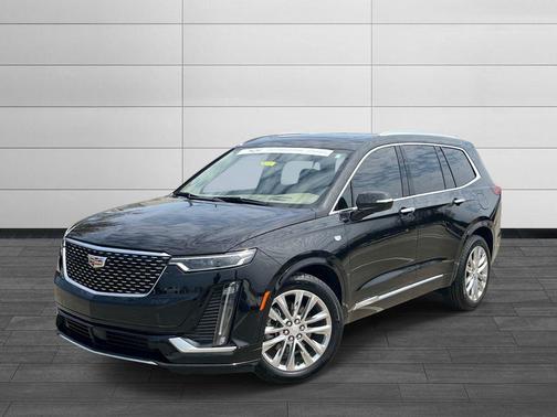 Stellar Black Metallic 2025 Cadillac XT6 Premium Luxury FWD