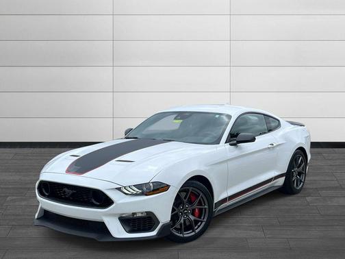 Oxford White 2021 Ford Mustang Mach 1 Fastback