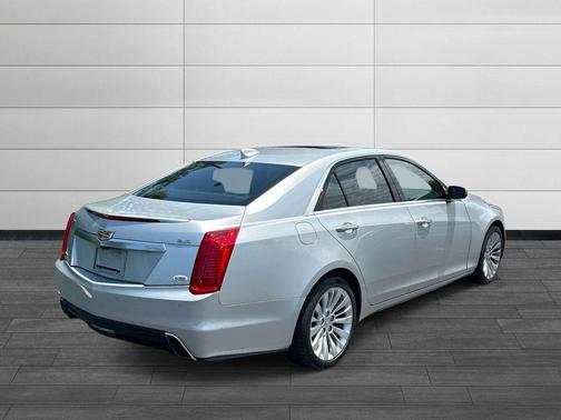 Radiant Silver Metallic 2017 Cadillac CTS 3.6L Premium Luxury