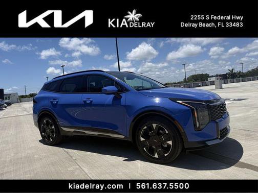 Nebular Blue 2026 Kia Sportage SX-Prestige