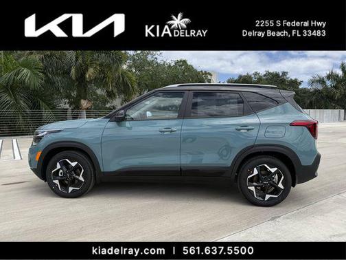 Pluton Blue/Black Roof 2026 Kia Seltos S