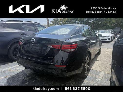 Super Black 2023 Nissan Sentra SV