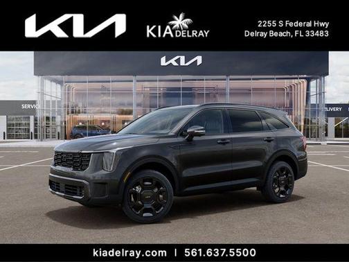 Interstellar Gray 2026 Kia Sorento Hybrid SX Prestige