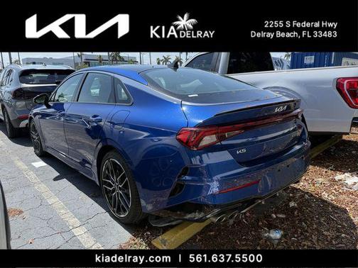 Sapphire Blue 2023 Kia K5 GT