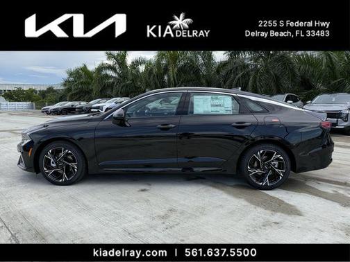 Aurora Black Pearl 2026 Kia K5 GT-Line FWD