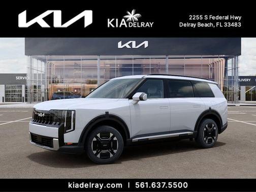 Glacial White Pearl 2027 Kia Telluride Hybrid EX