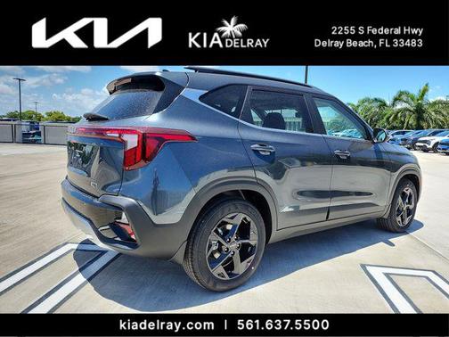 Gravity Gray 2026 Kia Seltos EX