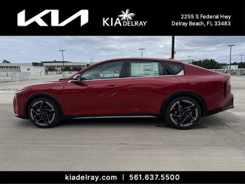 Currant Red 2026 Kia K4 GT-Line