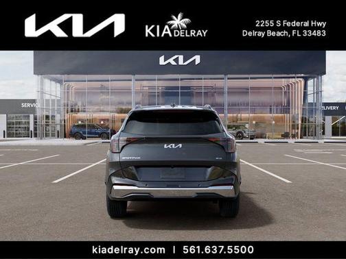 Gravity Gray 2026 Kia Sportage Hybrid SX-Prestige