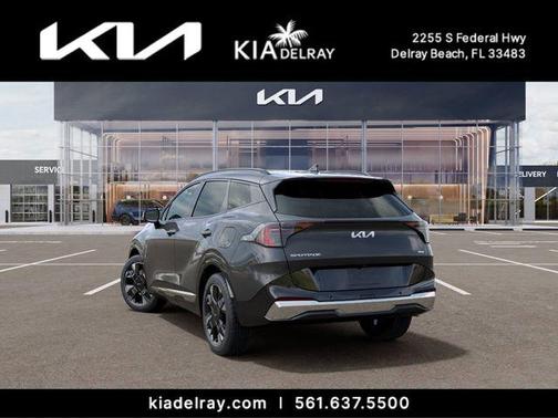 Gravity Gray 2026 Kia Sportage Hybrid SX-Prestige