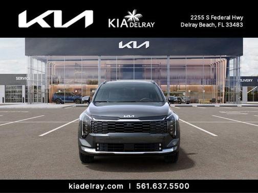 Gravity Gray 2026 Kia Sportage Hybrid SX-Prestige