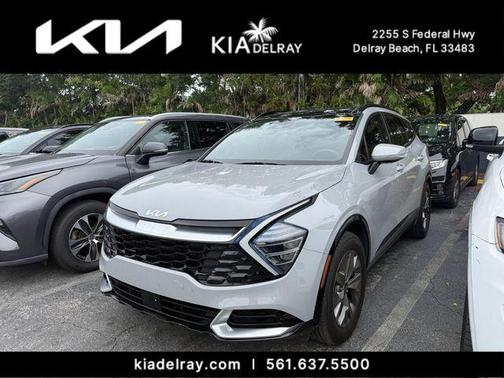Wolf Gray 2024 Kia Sportage SX