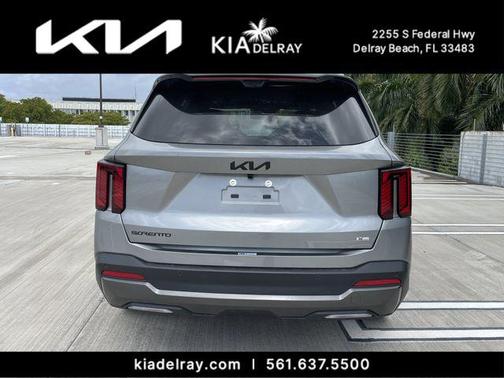 Steel Gray 2026 Kia Sorento Hybrid SX Prestige
