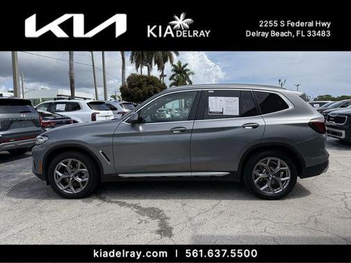 Skyscraper Gray Metallic 2023 BMW X3 xDrive30i