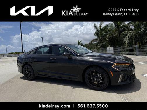 Aurora Black Pearl 2026 Kia K5 GT-Line FWD