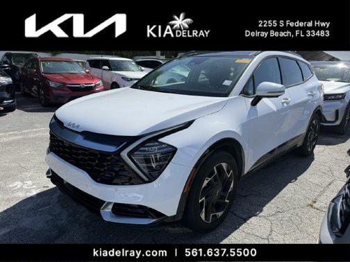 Glacial White Pearl 2024 Kia Sportage SX-Prestige