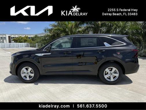 Ebony Black 2026 Kia Sorento LX