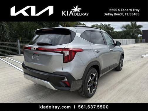 Steel Gray 2026 Kia Seltos EX