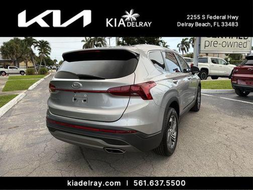 Shimmering Silver 2023 Hyundai SANTA FE SE