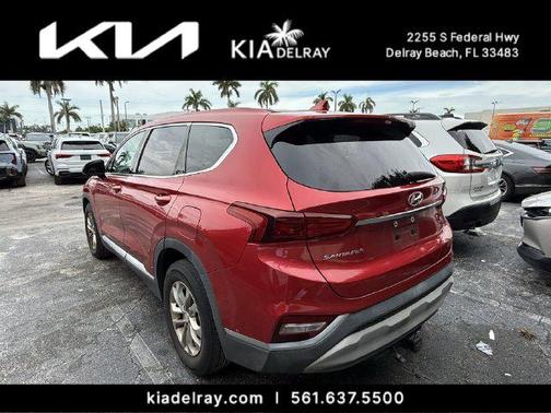 Calypso Red 2020 Hyundai SANTA FE SEL 2.4