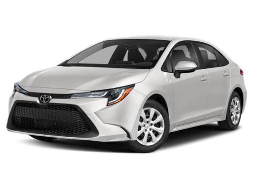 White 2022 Toyota Corolla LE