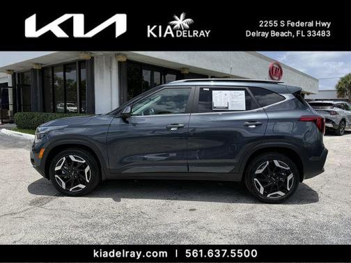 Gravity Gray 2026 Kia Seltos SX