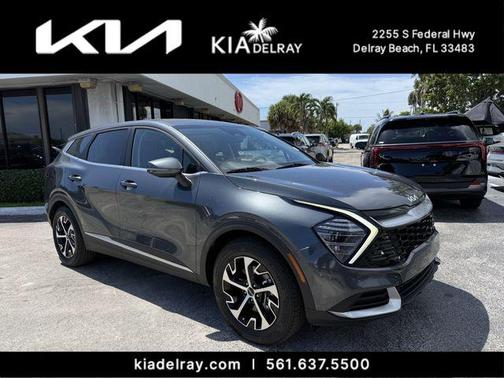 Gravity Gray 2024 Kia Sportage EX