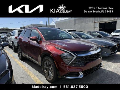 Dawning Red 2024 Kia Sportage SX