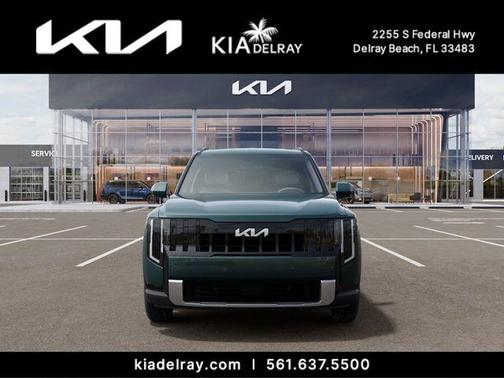 Black Jade Green 2027 Kia Telluride Hybrid EX